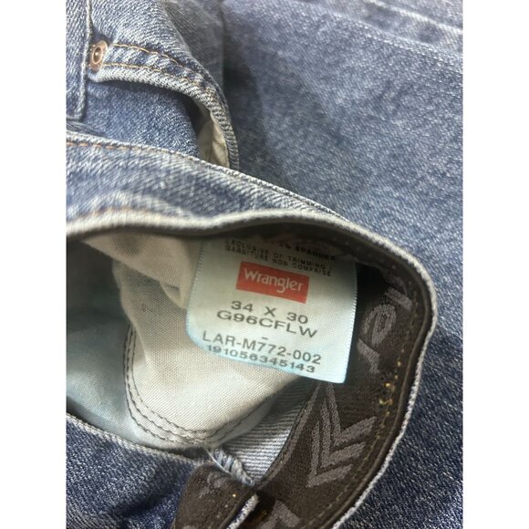 Wrangler Jeans Women's Size 34×30 Straight Leg Outdoor Denim Blue - Picture 4 of 7